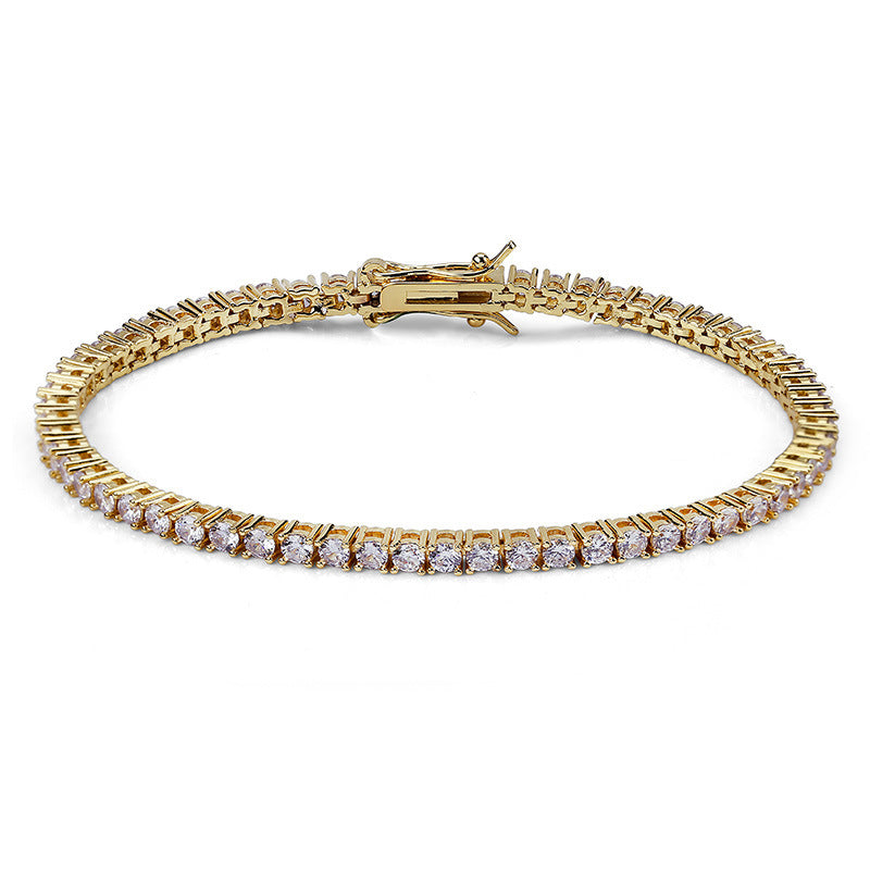 S925 Sterling Silver Moissanite Tennis Bracelet – Luxury Fine Jewelry for Women