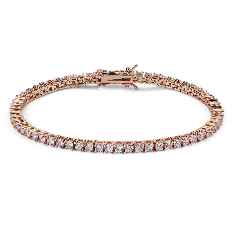 S925 Sterling Silver Moissanite Tennis Bracelet – Luxury Fine Jewelry for Women