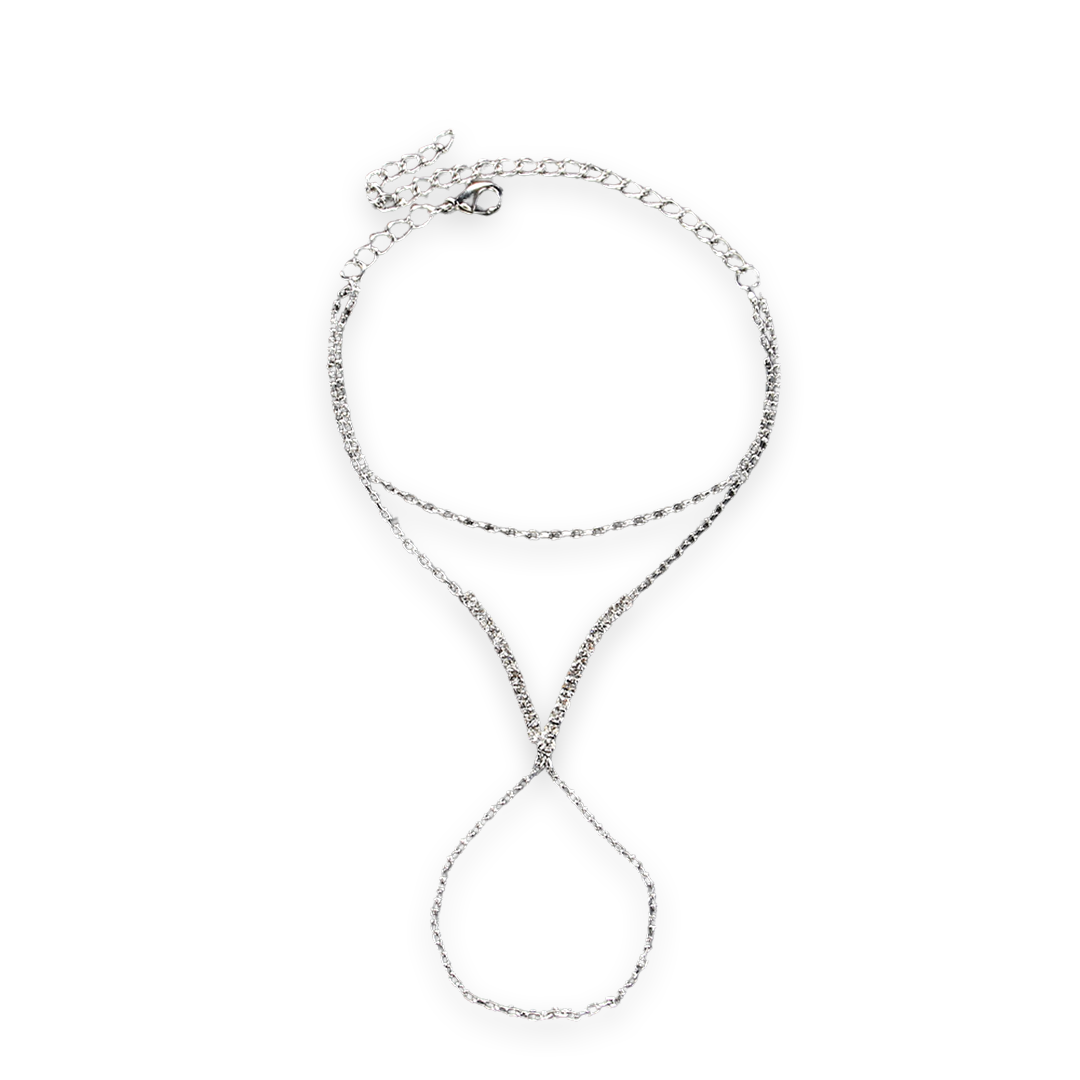 V-Finger Double Layer Bracelet – Elegant Minimalist Jewelry