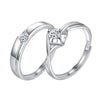 Timeless Bond Couple Rings - S925 Sterling Silver