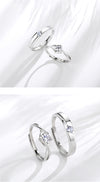 Timeless Bond Couple Rings - S925 Sterling Silver