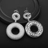 S925 Silver Zircon Eardrops – Luxury and Elegance in Every Detail