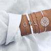 Serenity Stack Bracelet Set – Lotus, Love & Harmony Beads