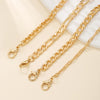 Stride Set – Retro Gold Chain Anklet Quartet