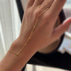 Solea Loop – Minimalist Mitten Chain Bracelet