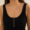 Snake Bones Chain – Sleek Edge Collar Necklace