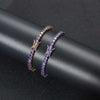 Violet Glow Zircon Tennis Bracelet
