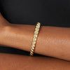 Croissanté Aurelia – 18K Twist-Form Open Bracelet