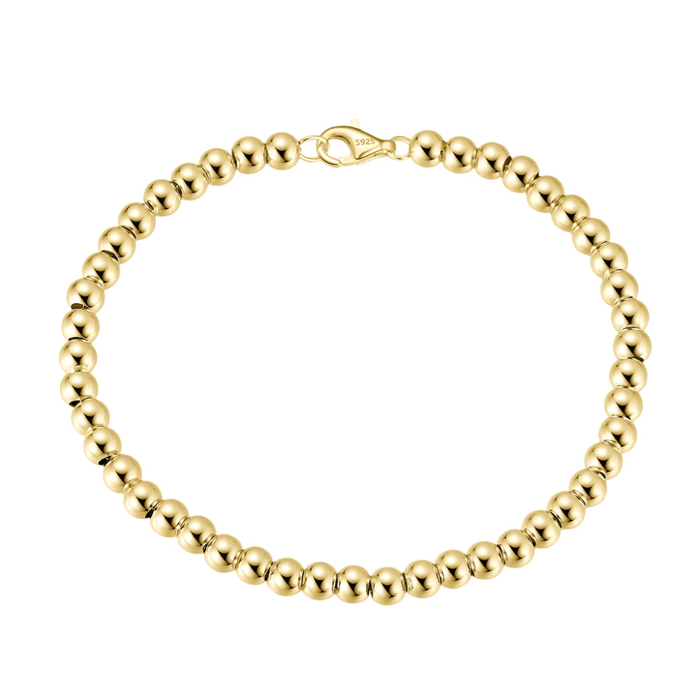 925 Sterling Silver Geometric Bracelet – Unisex Minimalist Jewelry