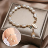 Maralisa Pearl – Natural Mother-of-Pearl Charm Bracelet