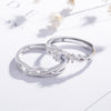 Infinity Spark Adjustable Couple Rings - S925 Sterling Silver