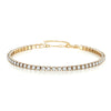 S925 Sterling Gold Chain Bracelet